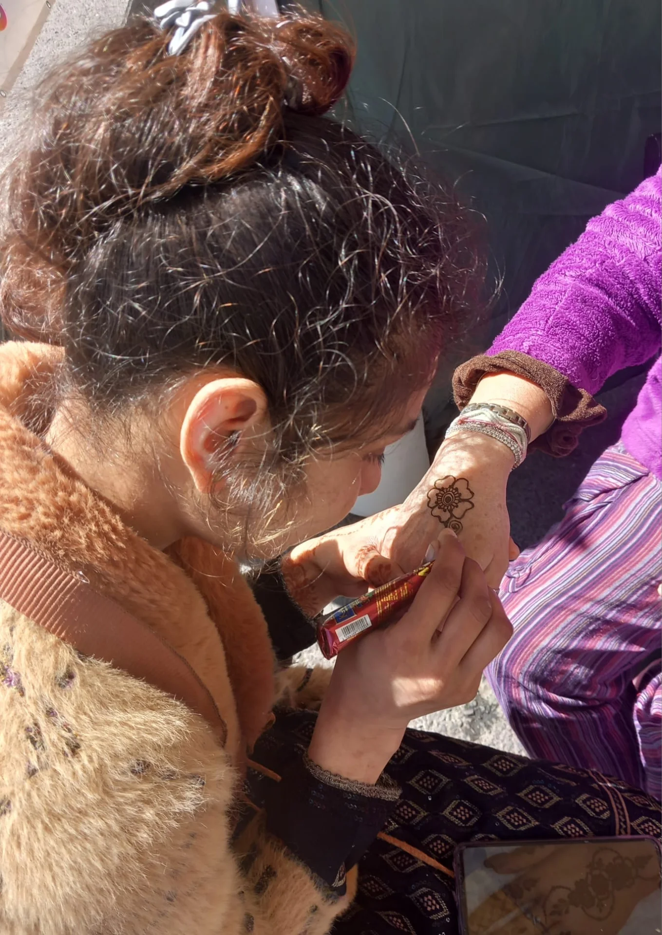 Mehndi design by Bibi Saira, Hampshire henna artist