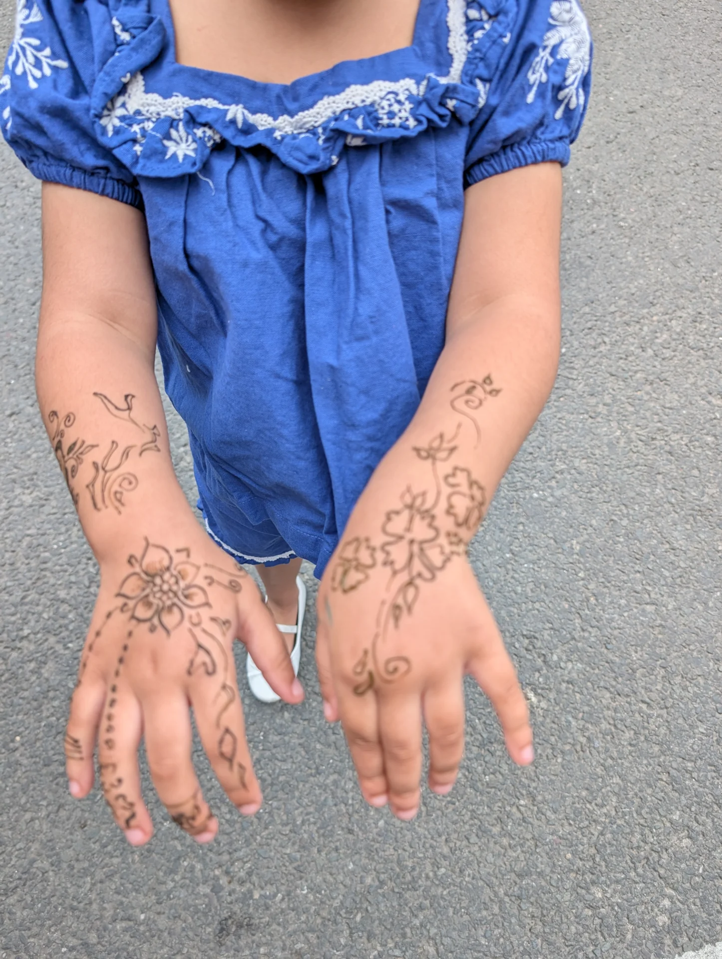 Mehndi design by Bibi Saira, Hampshire henna artist