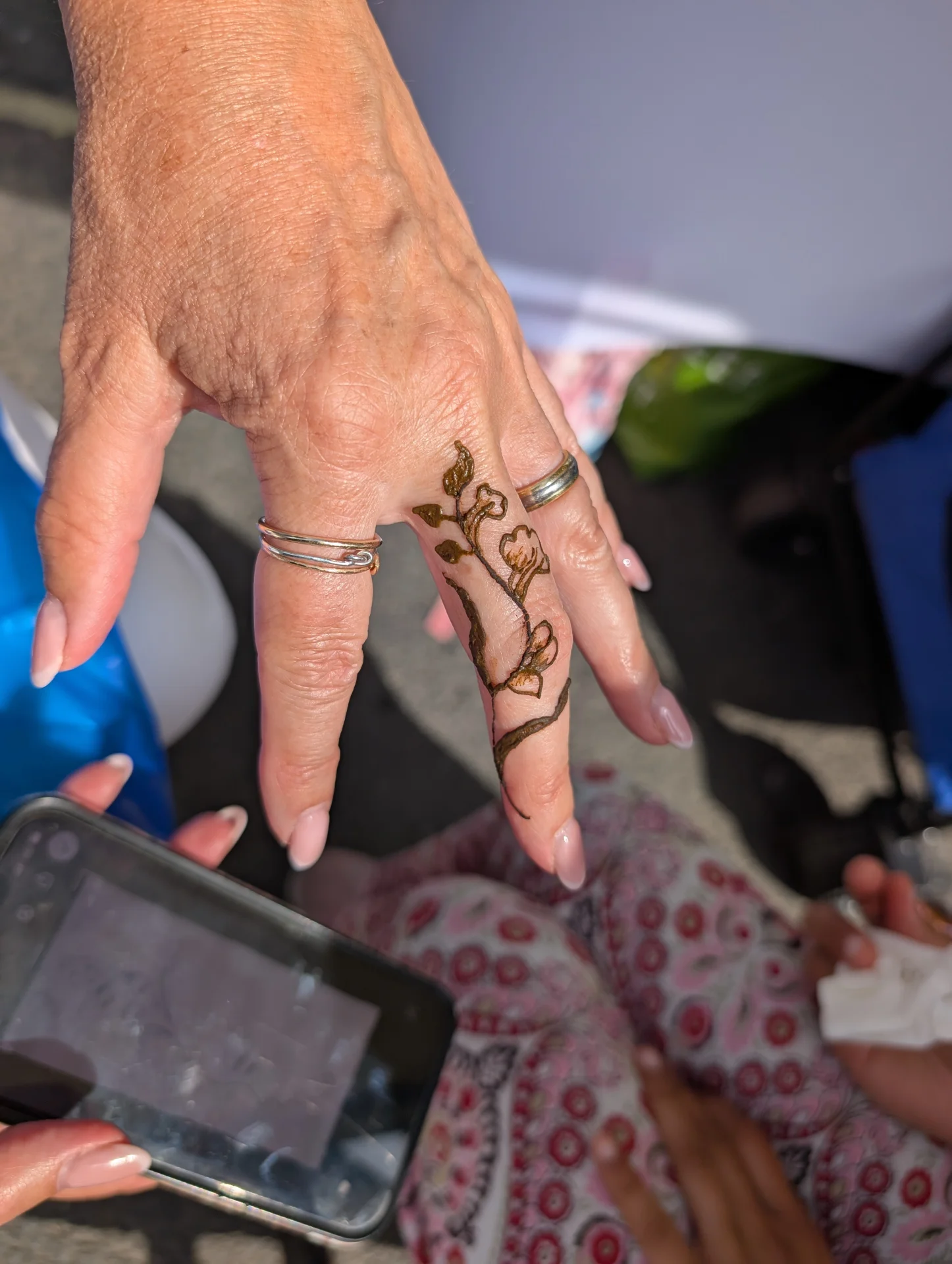 Mehndi design by Bibi Saira Hampshire henna artist